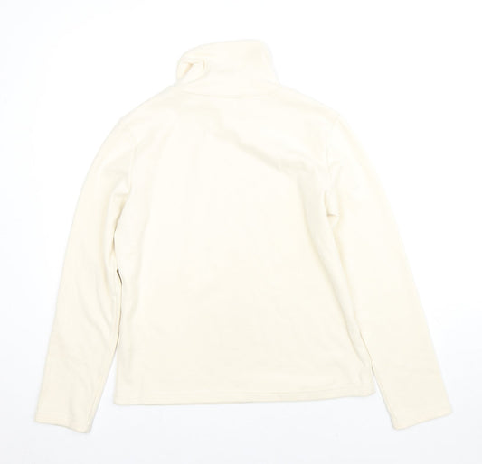 Dazy Womens Ivory Polyester Pullover Sweatshirt Size M Pullover
