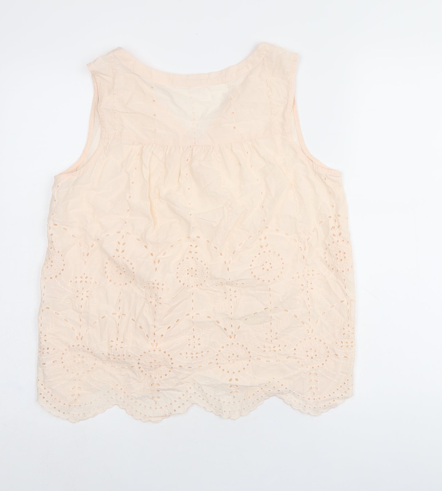 Gap Womens Pink Polyester Basic T-Shirt Size XS V-Neck