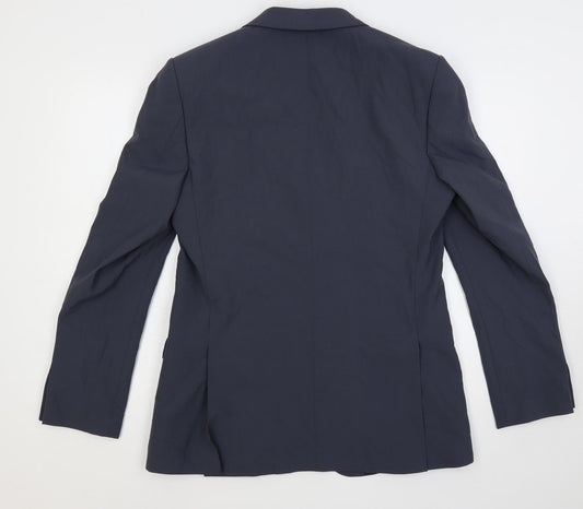 Marks and Spencer Mens Blue Wool Jacket Suit Jacket Size 40 Regular