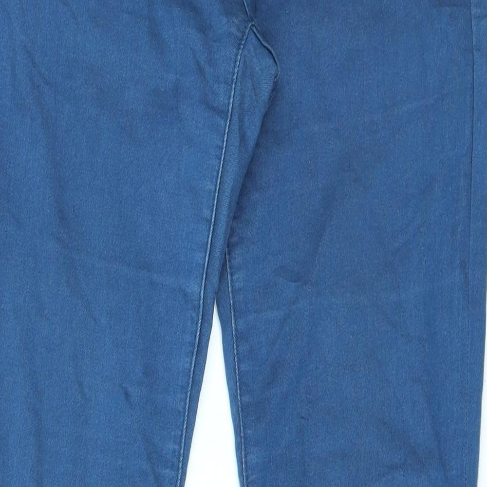 Gap Womens Blue Cotton Bootcut Jeans Size 32 in L29 in Regular Zip