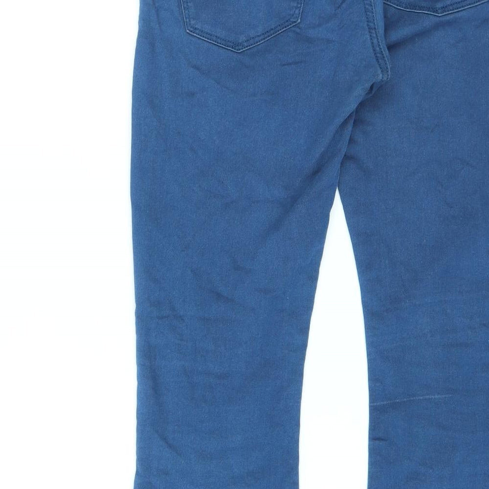 Gap Womens Blue Cotton Bootcut Jeans Size 32 in L29 in Regular Zip