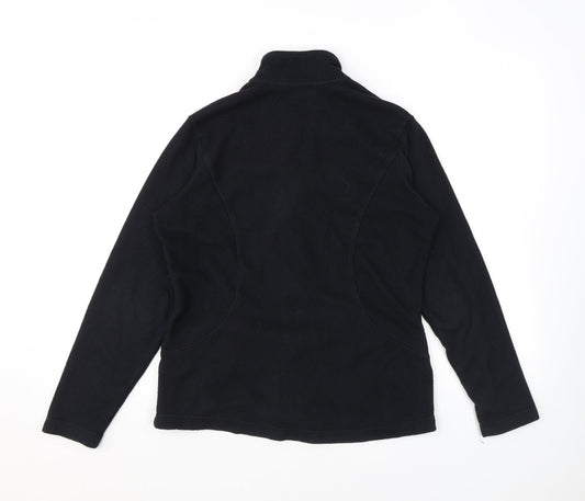 Marks and Spencer Womens Black Jacket Size 12 Zip