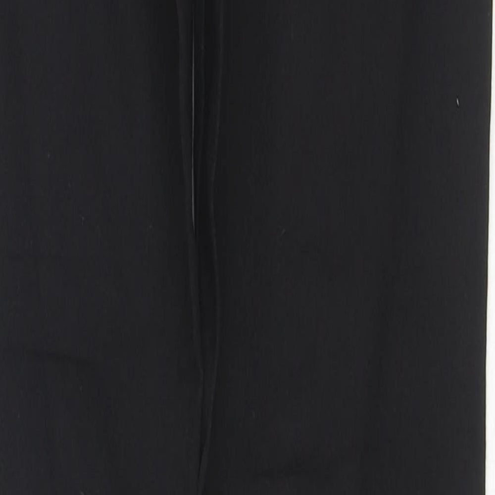 Marks and Spencer Womens Black Cotton Skinny Jeans Size 6 L30 in Slim Zip