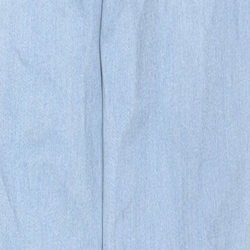 Hollister Womens Blue Cotton Skinny Jeans Size 27 in L29 in Regular Zip