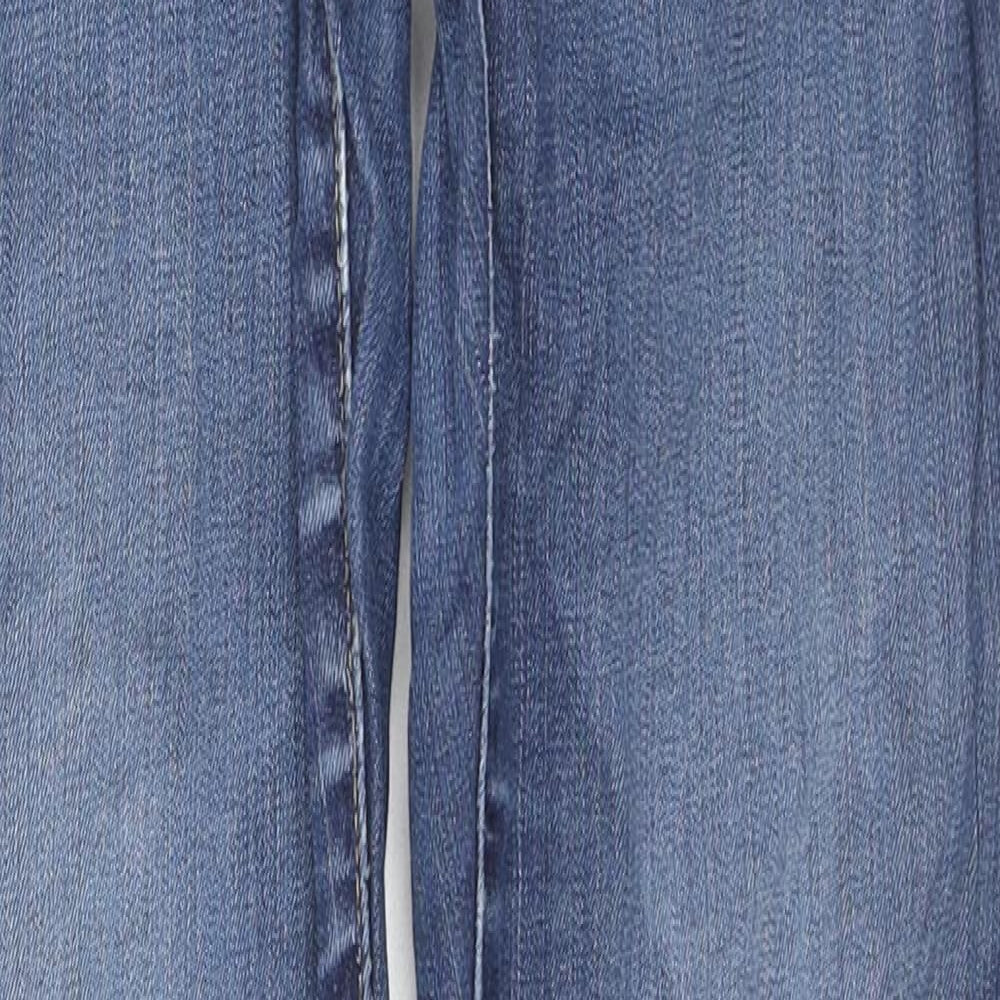 Gap Womens Blue Cotton Skinny Jeans Size 28 in L27 in Regular Zip