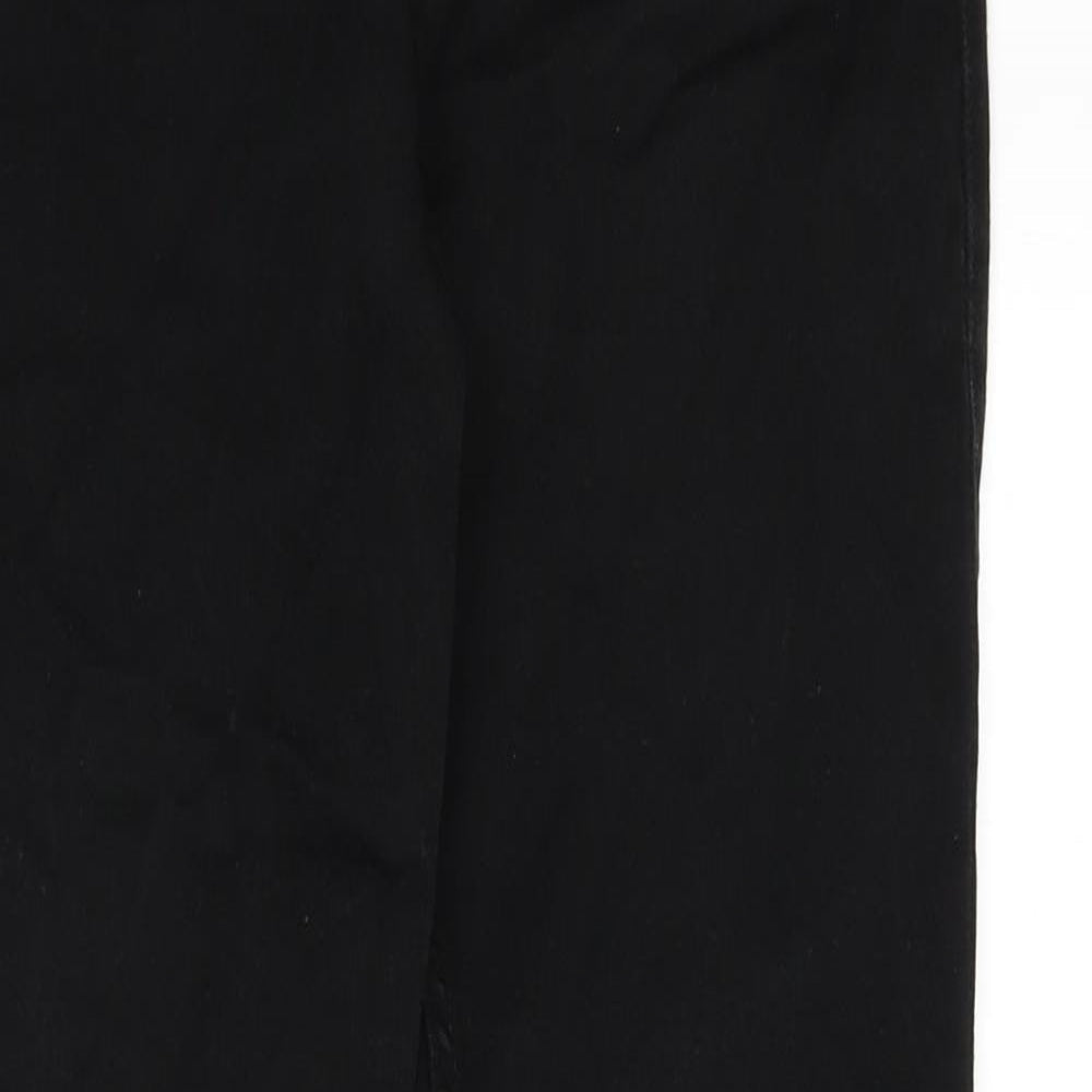 Hollister Mens Black Cotton Straight Jeans Size 30 in L38 in Regular Zip