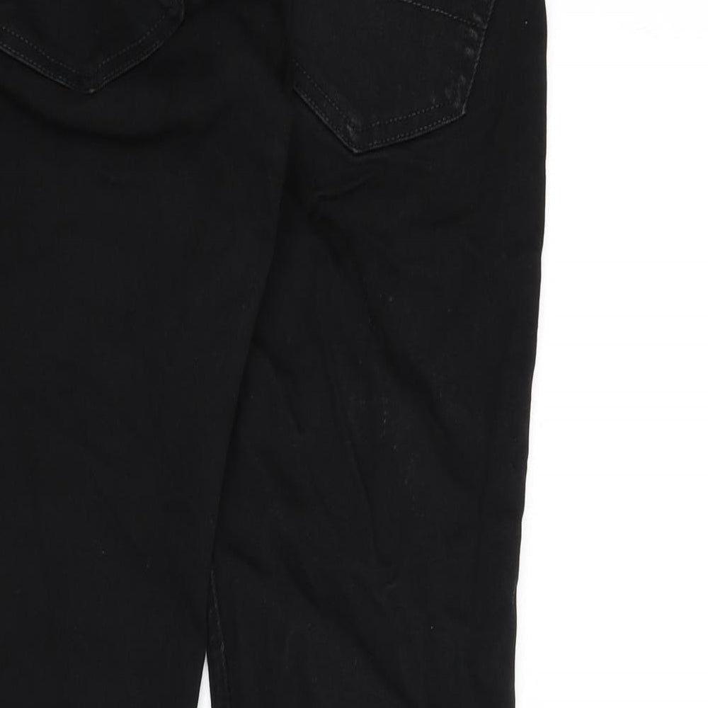 Hollister Mens Black Cotton Straight Jeans Size 30 in L38 in Regular Zip