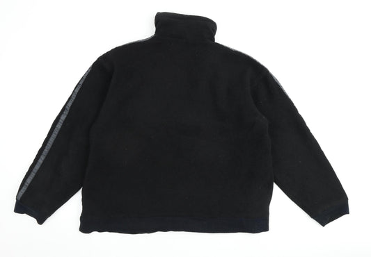 G5 Mens Black Polyester Pullover Sweatshirt Size L