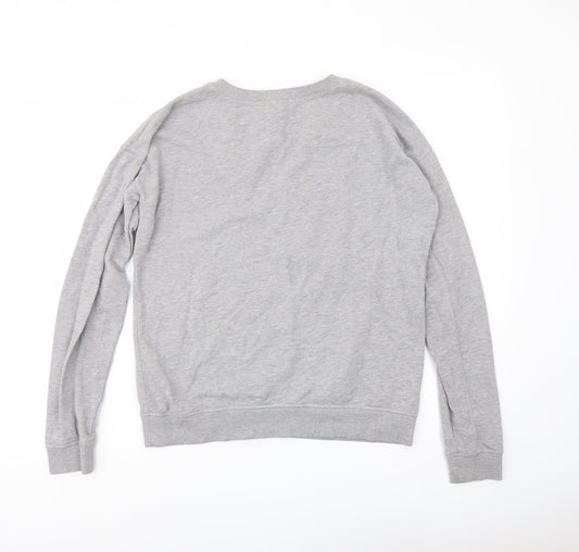 IVY PARK Womens Grey Cotton Pullover Sweatshirt Size S Pullover