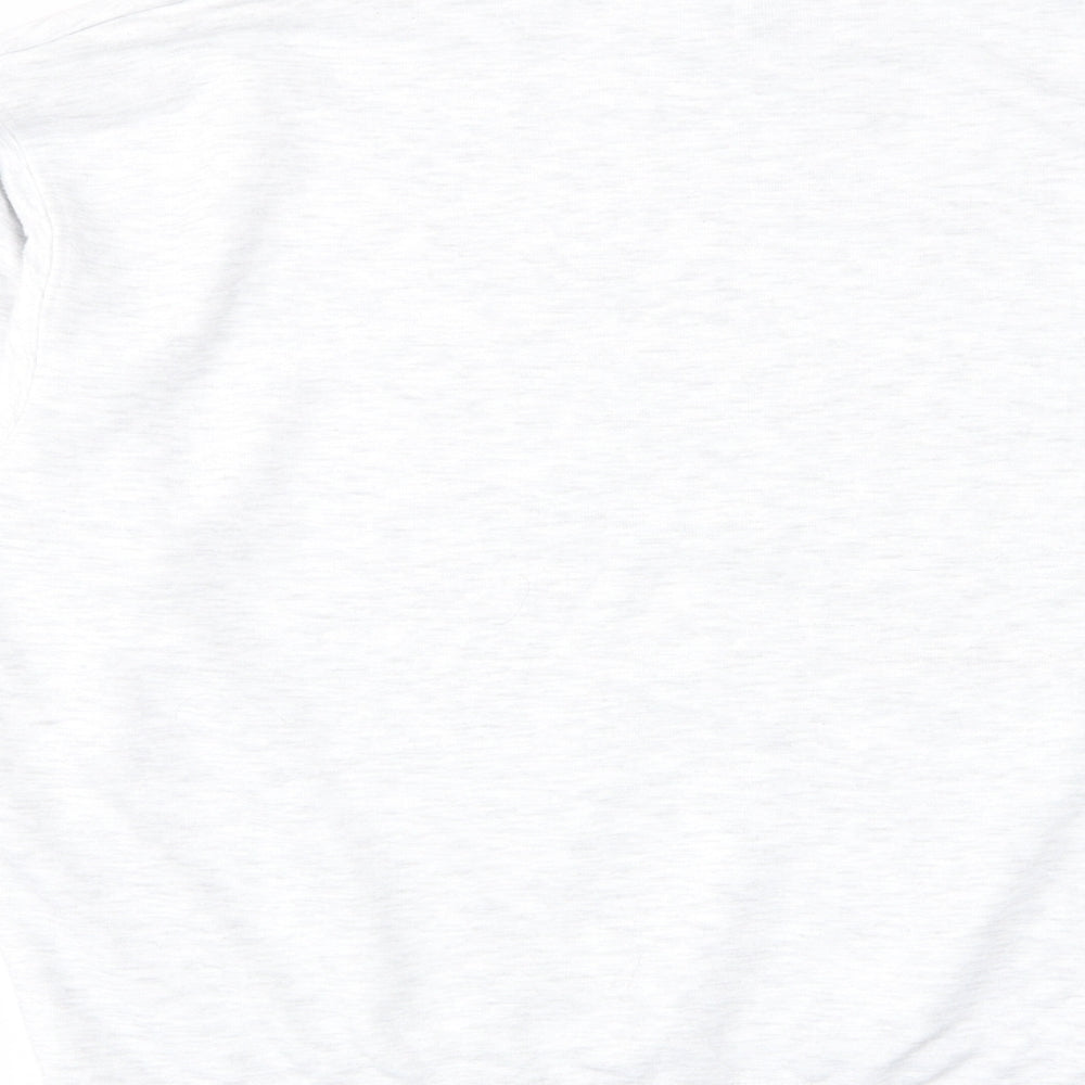 Disney Womens Grey Cotton Pullover Sweatshirt Size S Pullover - Mickey & Friends