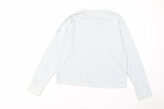 Lee Cooper Womens Blue Cotton Pullover Sweatshirt Size XL Pullover - Logo