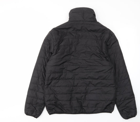 SWELL Womens Black Jacket Size 14 Zip - Zip Pocket