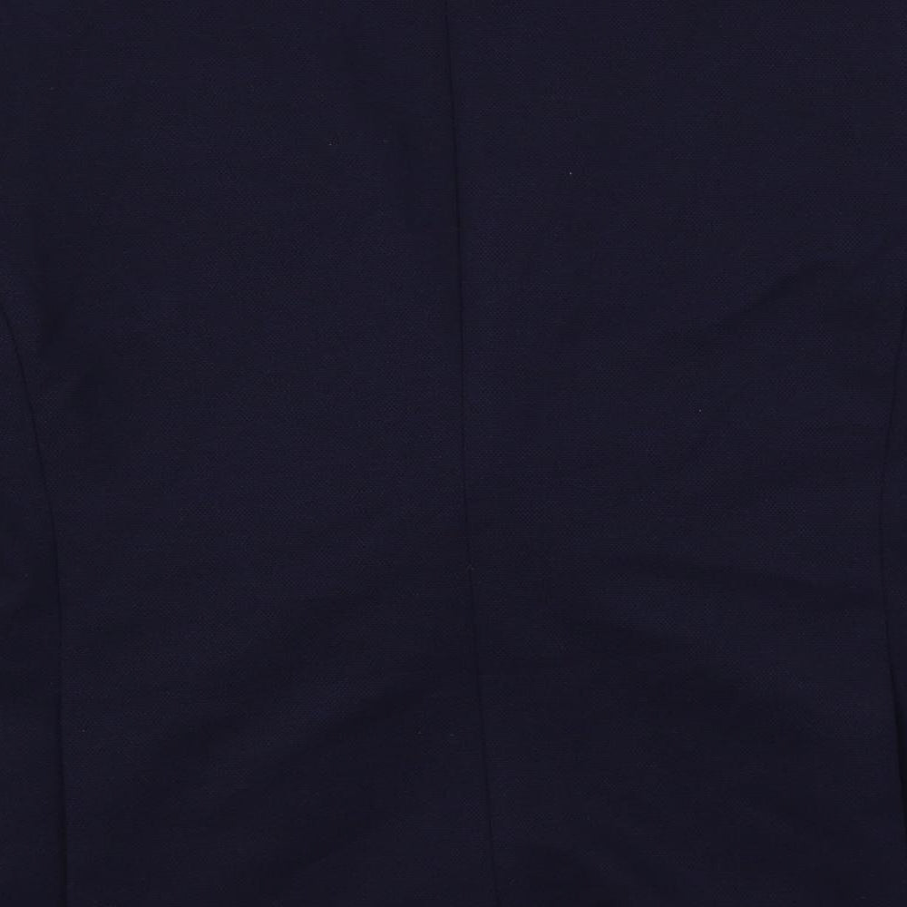 Marks and Spencer Mens Blue Polyester Jacket Suit Jacket Size 40 Regular