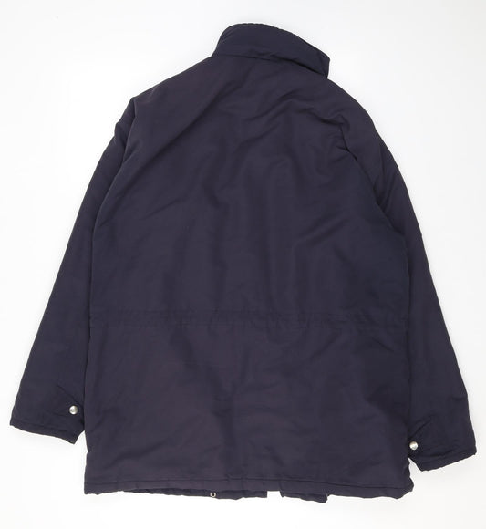 Modern Classics Mens Blue Jacket Size L Zip