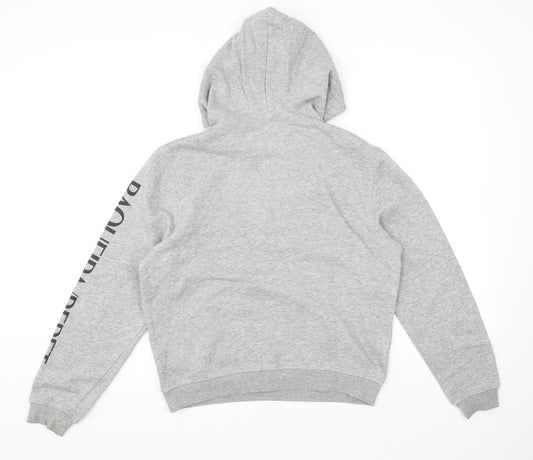 Roly Mens Grey Polyester Pullover Hoodie Size XS