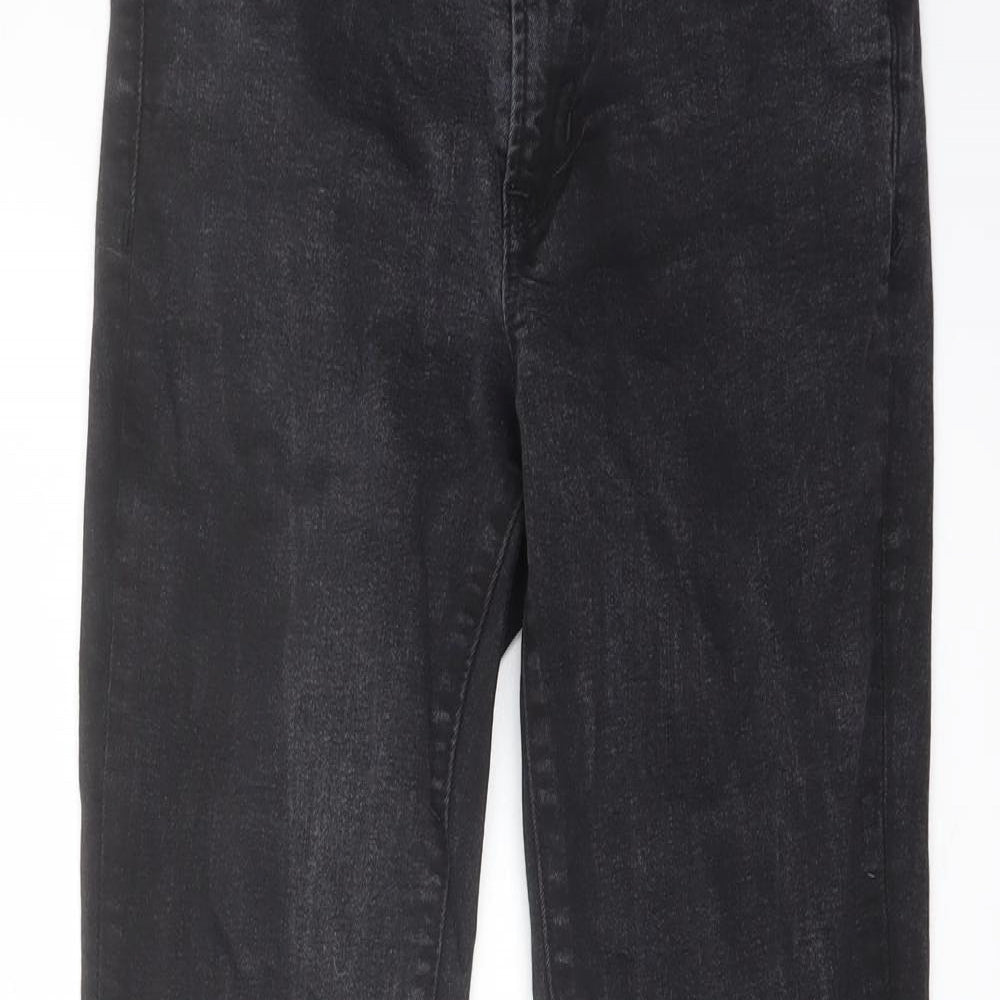 Gap Womens Grey Cotton Skinny Jeans Size 27 in L29 in Regular Button
