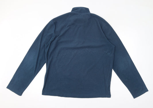 Headland Womens Blue Polyester Pullover Sweatshirt Size 12 Pullover