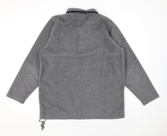 Mackays Mens Grey Polyester Pullover Sweatshirt Size S