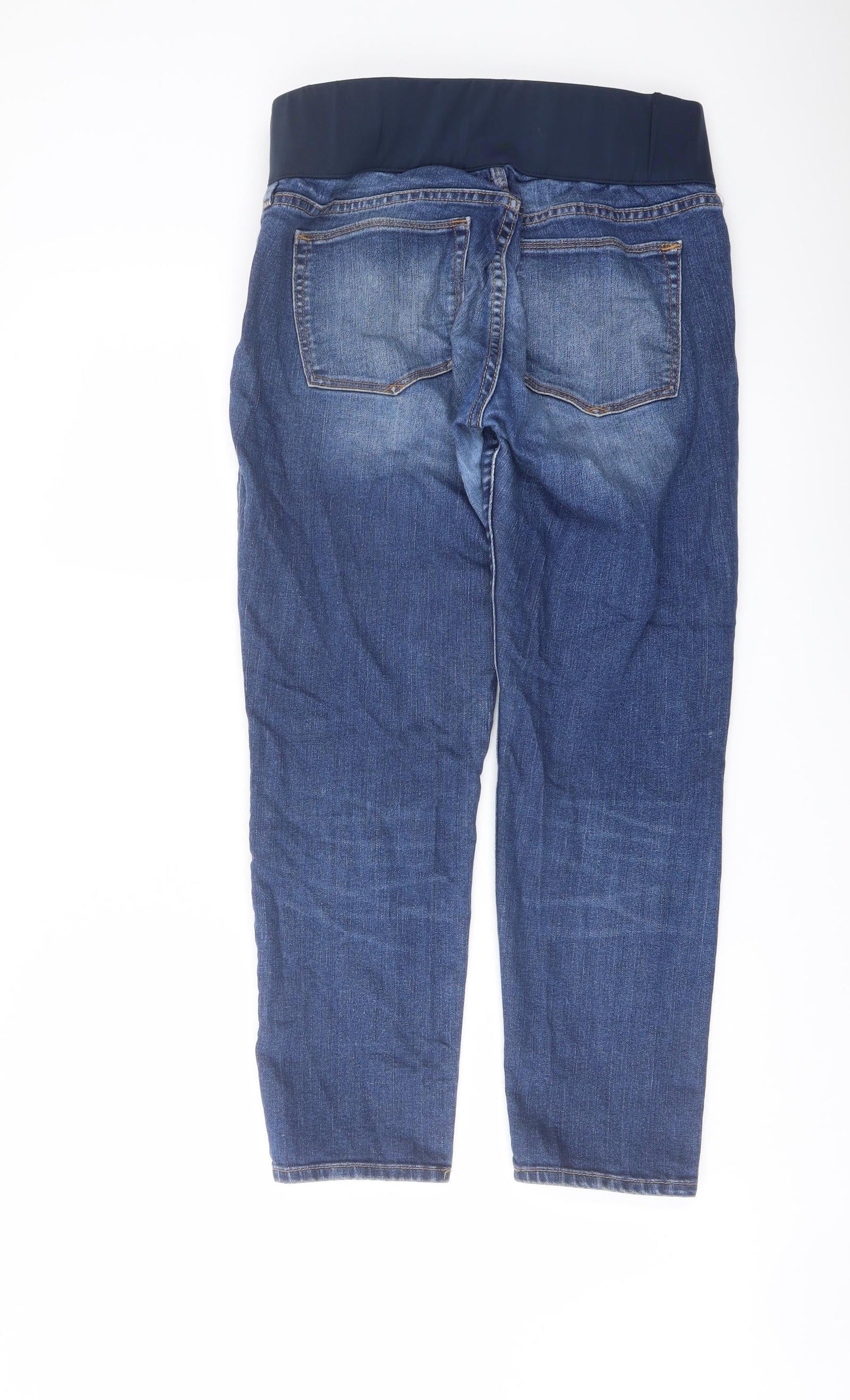 Gap Womens Blue Cotton Straight Jeans Size 12 L26 in Regular