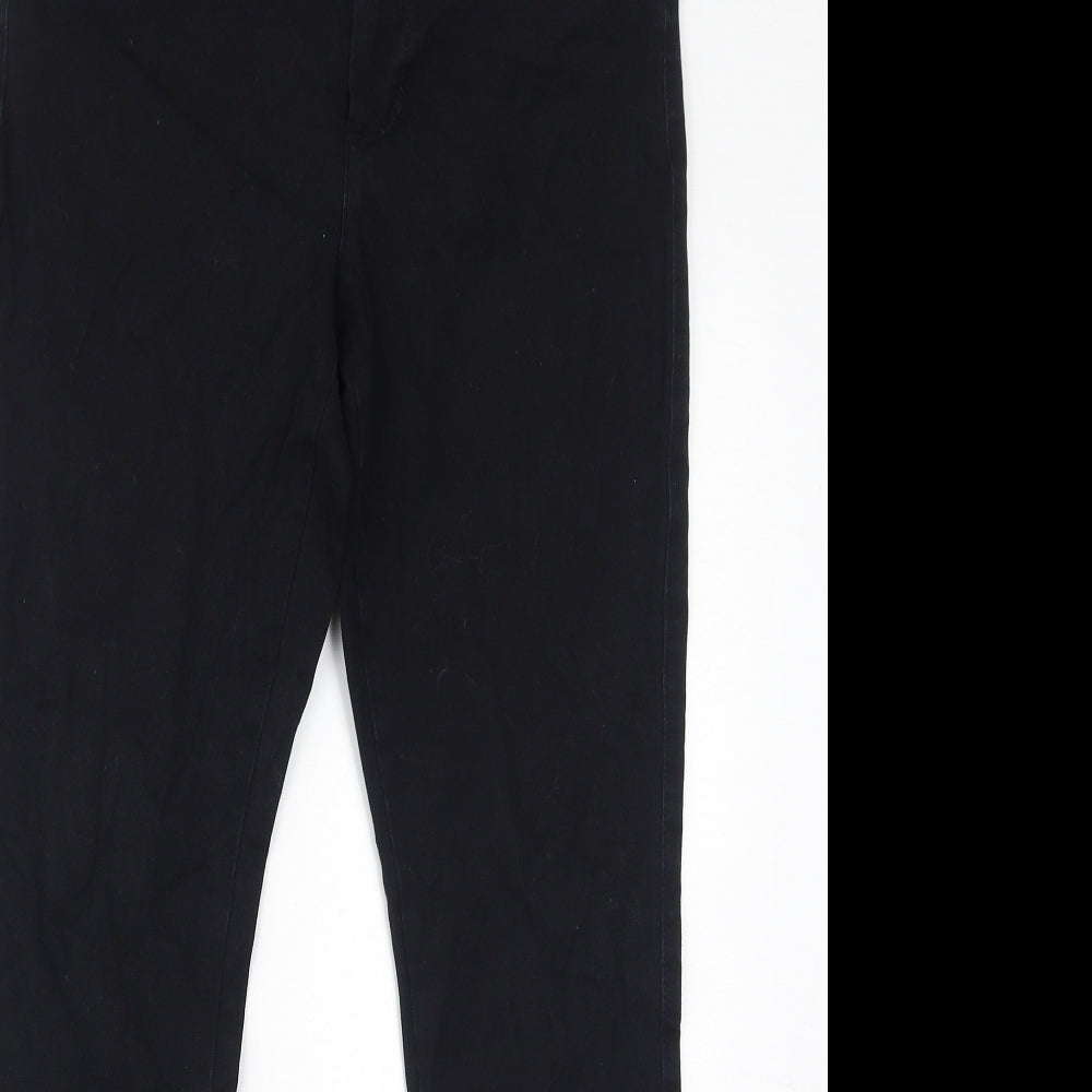 Gap Womens Black Cotton Skinny Jeans Size 6 L27 in Regular Zip