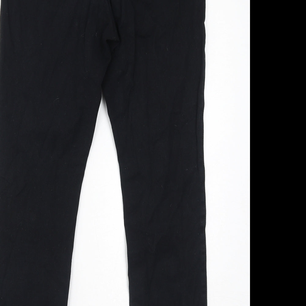 Gap Womens Black Cotton Skinny Jeans Size 6 L27 in Regular Zip