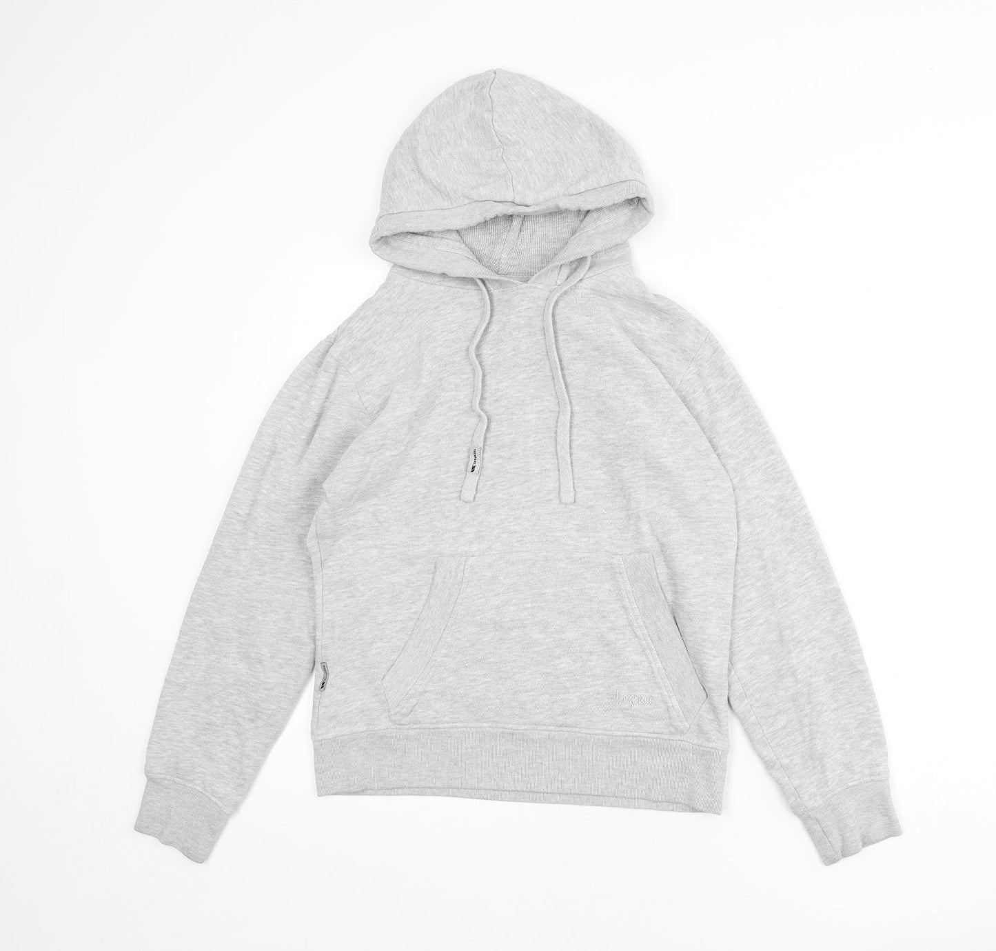 Tresspass Womens Grey Cotton Pullover Hoodie Size S Pullover