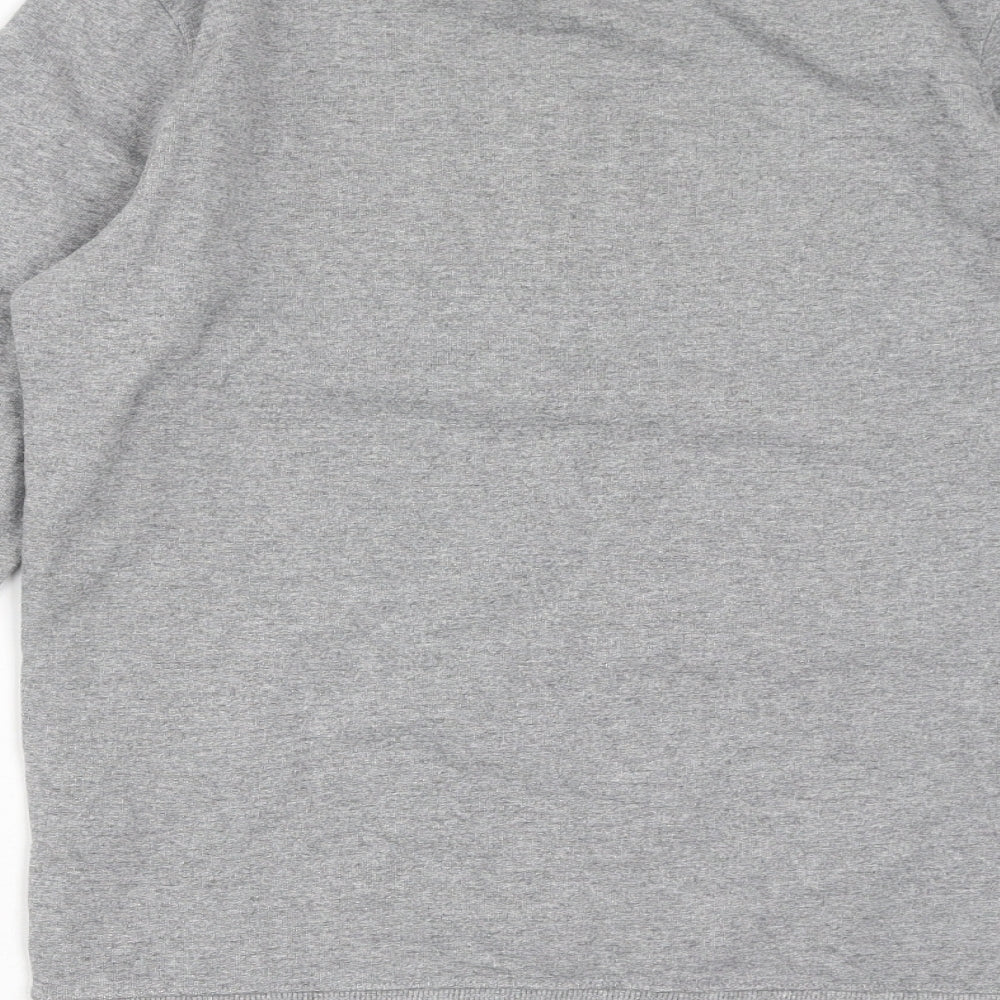 Womens UK M Regular VANS Grey Pullover Sweatshirt