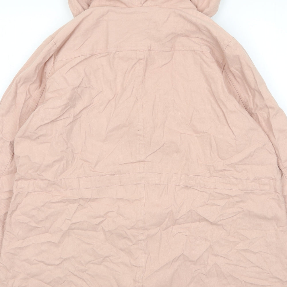 Bonmarché Womens Pink Jacket Size 14 Zip - Pockets