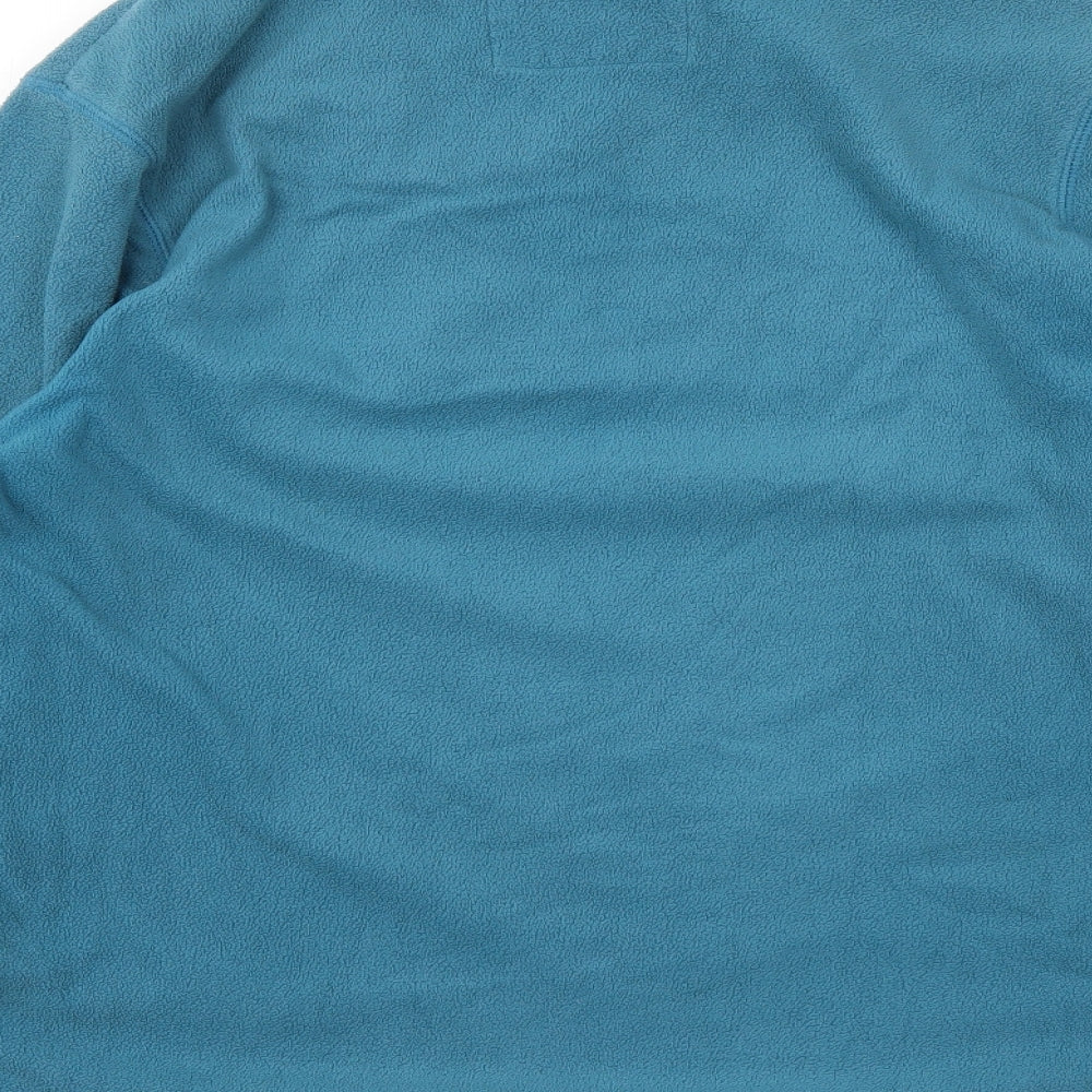 Marks and Spencer Mens Blue Polyester Pullover Sweatshirt Size S