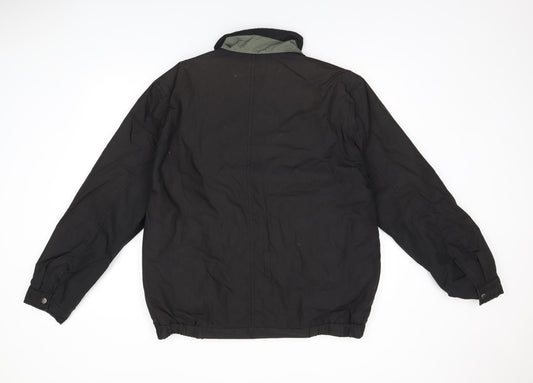 Lakeland Mens Black Jacket Coat Size XL Zip