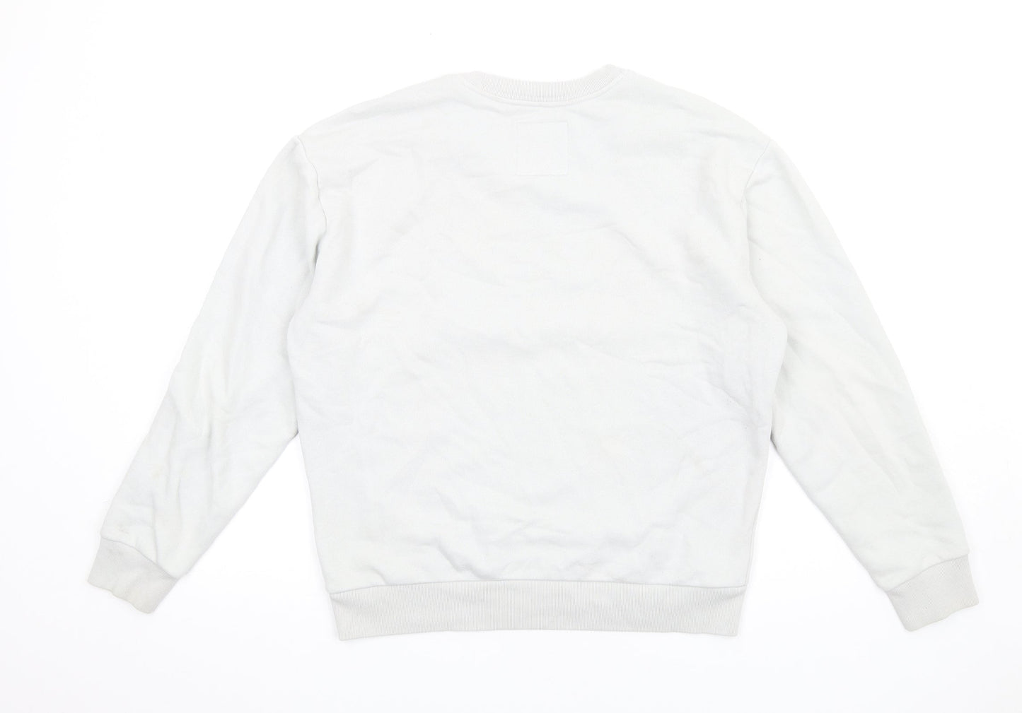 Hollister Womens Grey Cotton Pullover Sweatshirt Size S Pullover