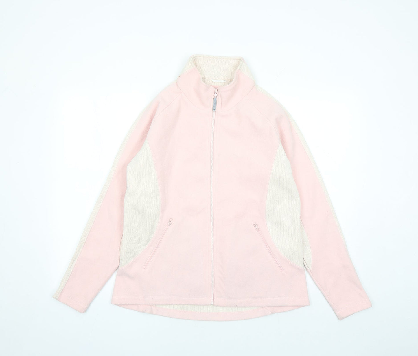 Jack Murphy Womens Pink Jacket Size 16 Zip - Pockets