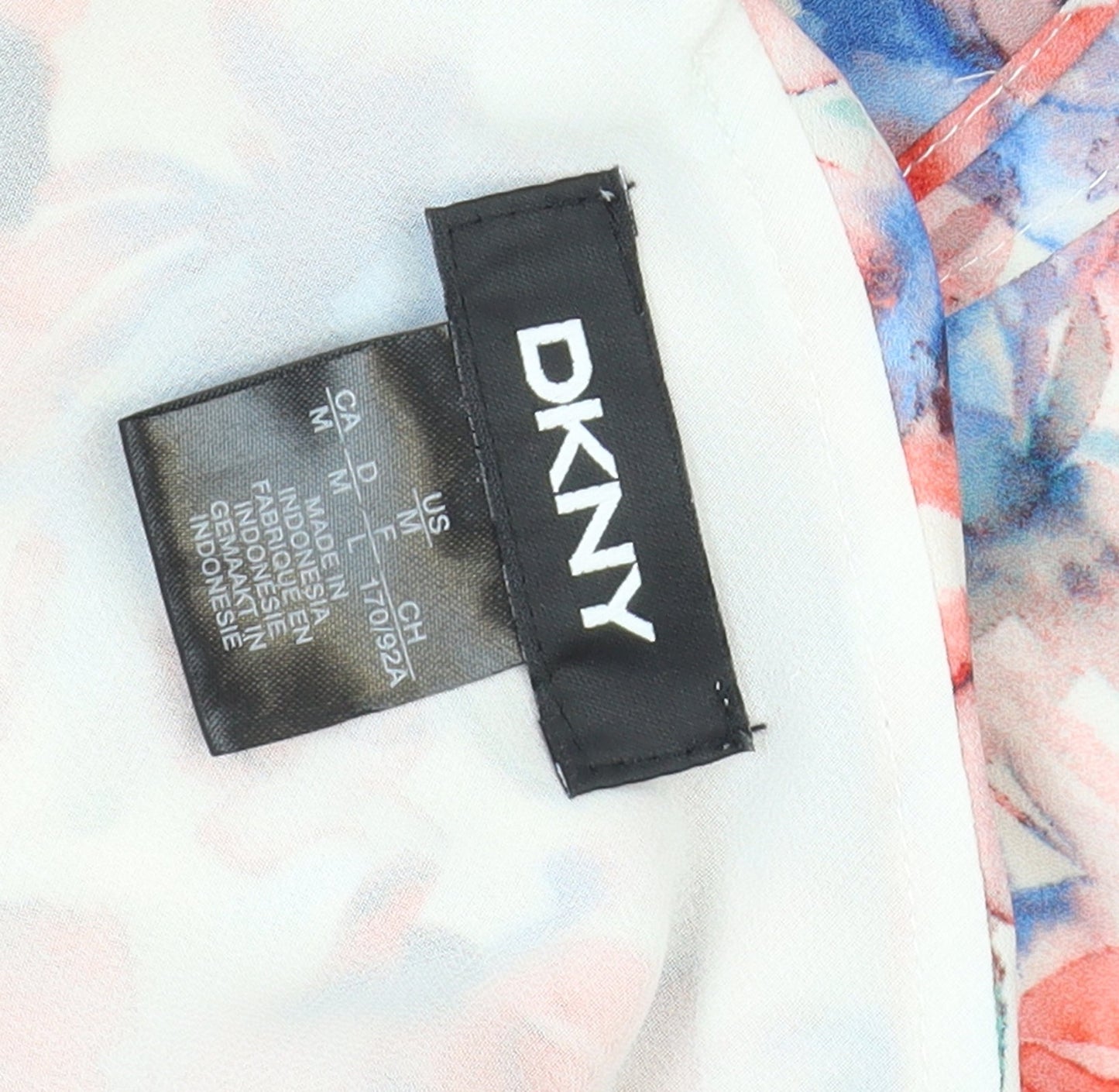 DKNY Women's Multicoloured Floral Camisole Blouse Size 12