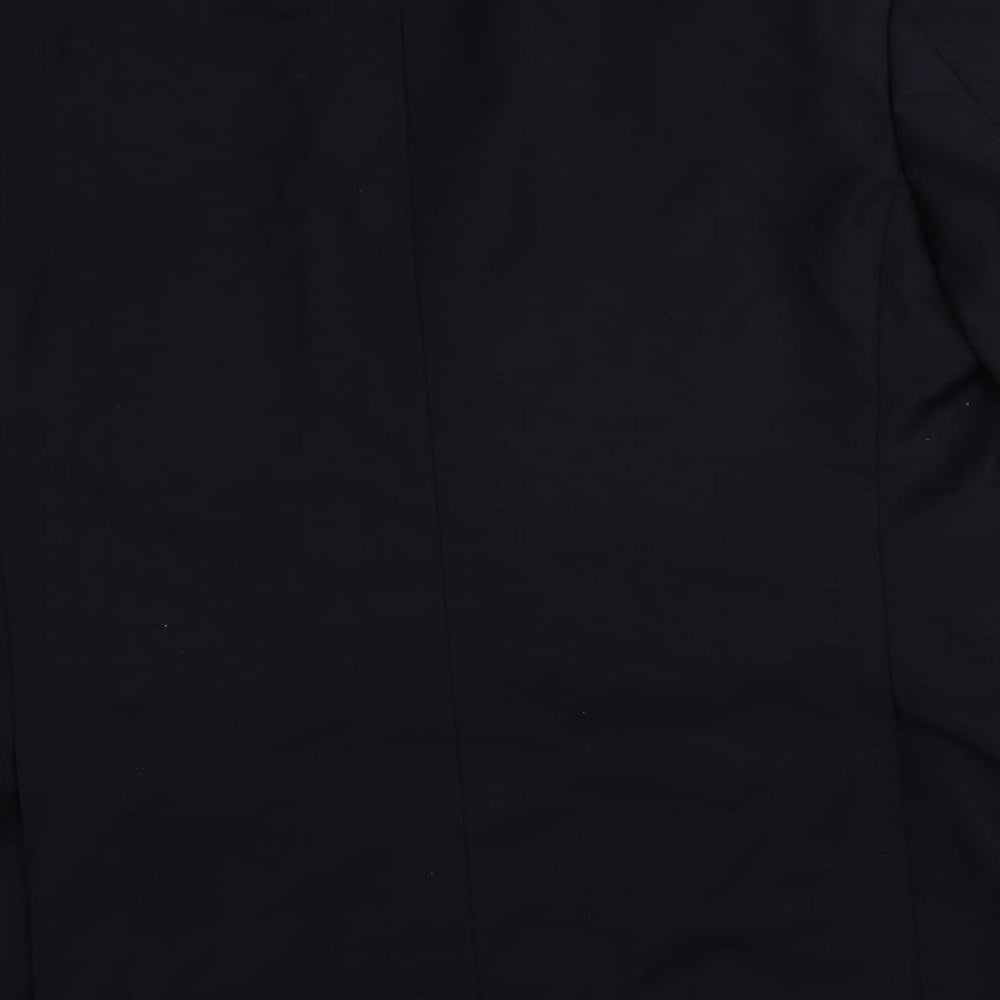 Racing Green Mens Blue Wool Jacket Suit Jacket Size 44 Regular
