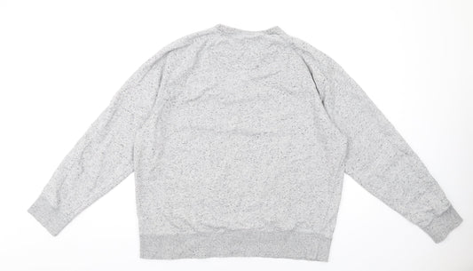 Burton Mens Grey Cotton Pullover Sweatshirt Size XL