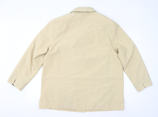 Barbara Labeck Womens Yellow Jacket Size 18 Button