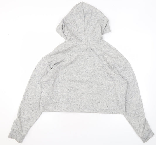 Divided by H&M Womens Grey Cotton Pullover Hoodie Size M Pullover