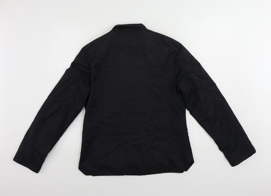 NuAge Womens Blue Jacket Size 12 Zip - Zipped Pockets