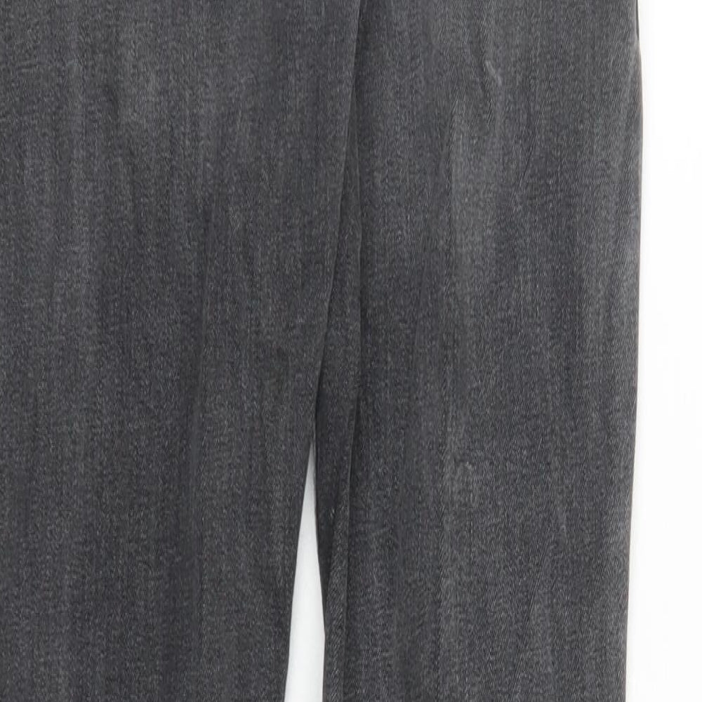 Hollister Mens Grey Cotton Skinny Jeans Size 30 in L29 in Regular Zip - Pockets