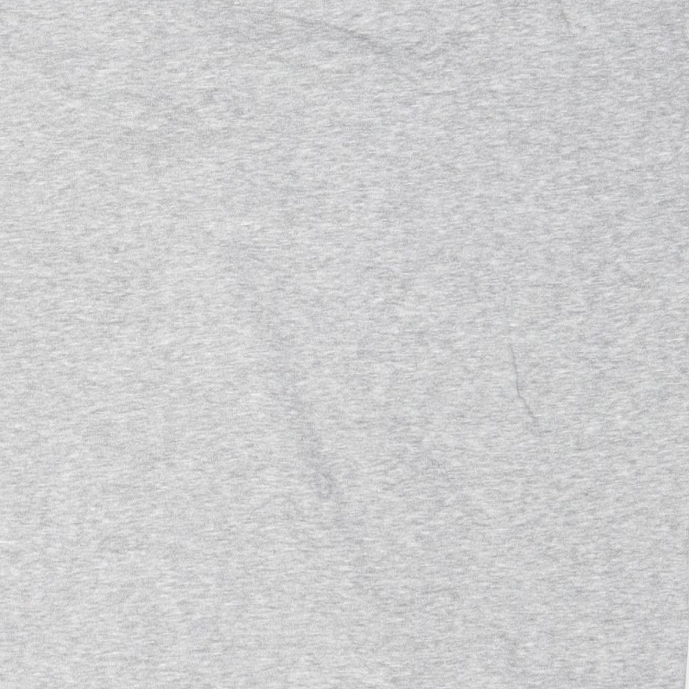 JDY Womens Grey Cotton Pullover Sweatshirt Size L Pullover