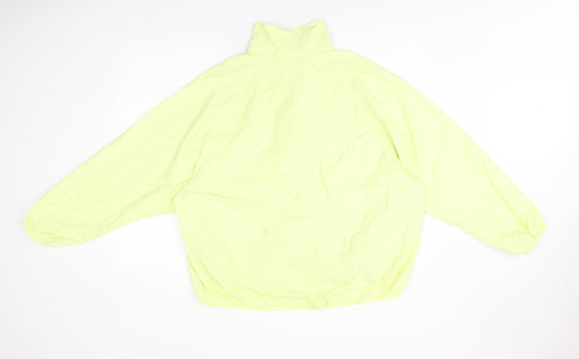 Marks and Spencer Womens Yellow Jacket Size 16 Zip