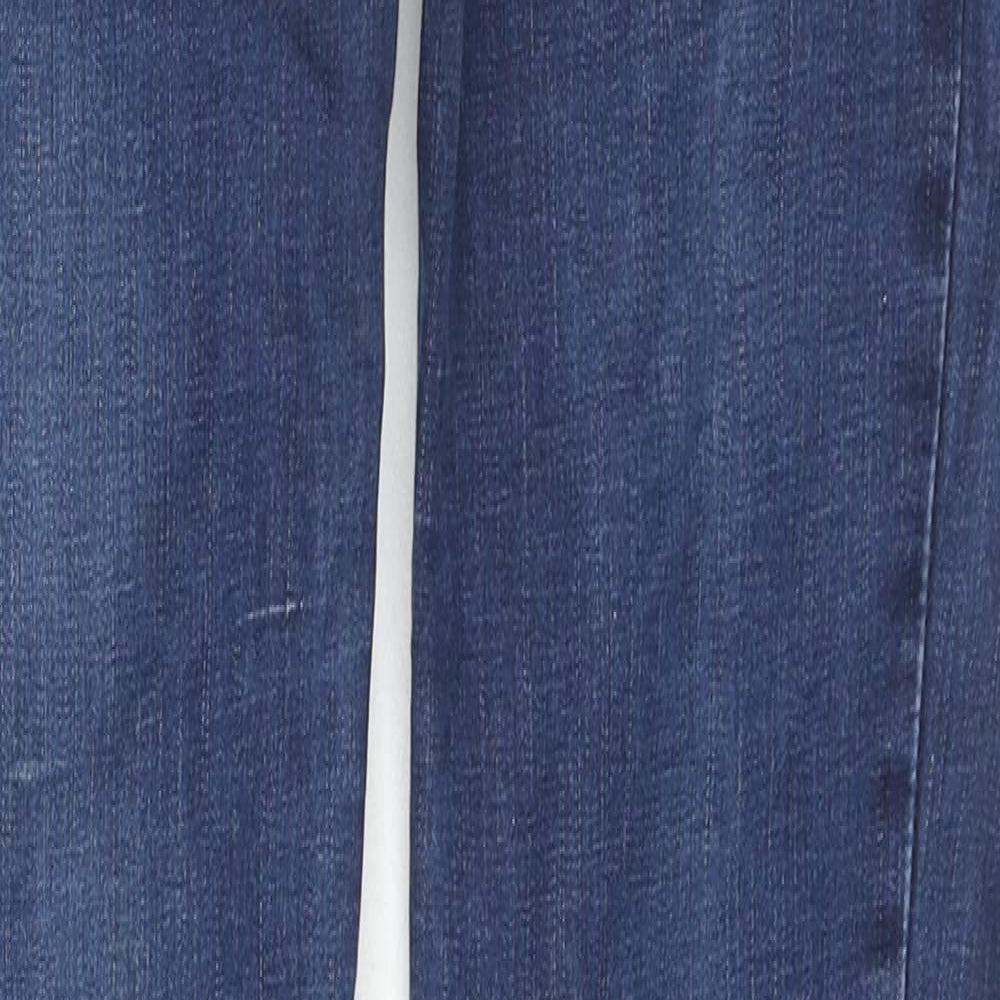 Levi's Womens Blue Cotton Skinny Jeans Size 27 in L30 in Slim Zip