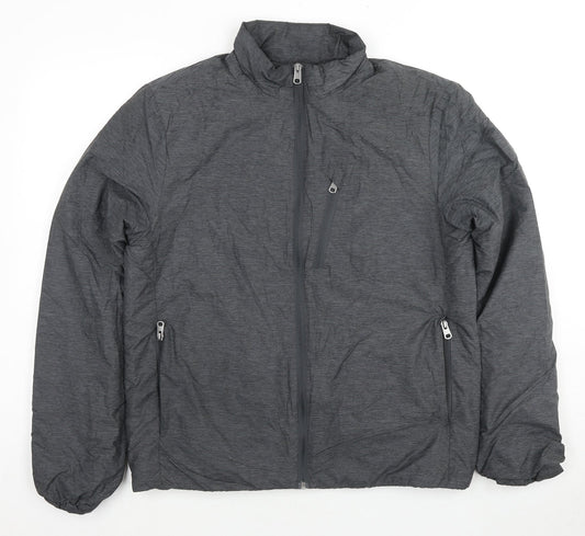 Marks & Spencer Mens Grey Jacket Size M Zip