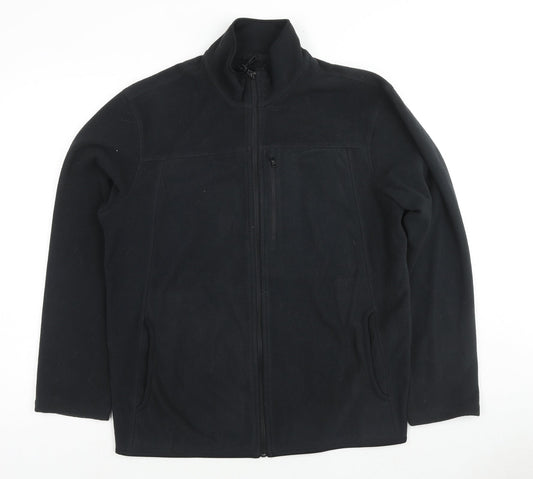 Marks & Spencer Mens Black Jacket Size M Zip