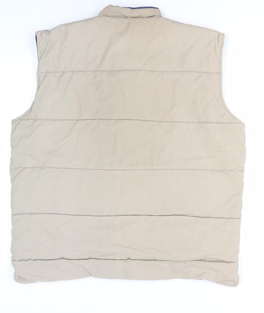 Regatta Men's Beige Padded Waistcoat L Casual Outdoor