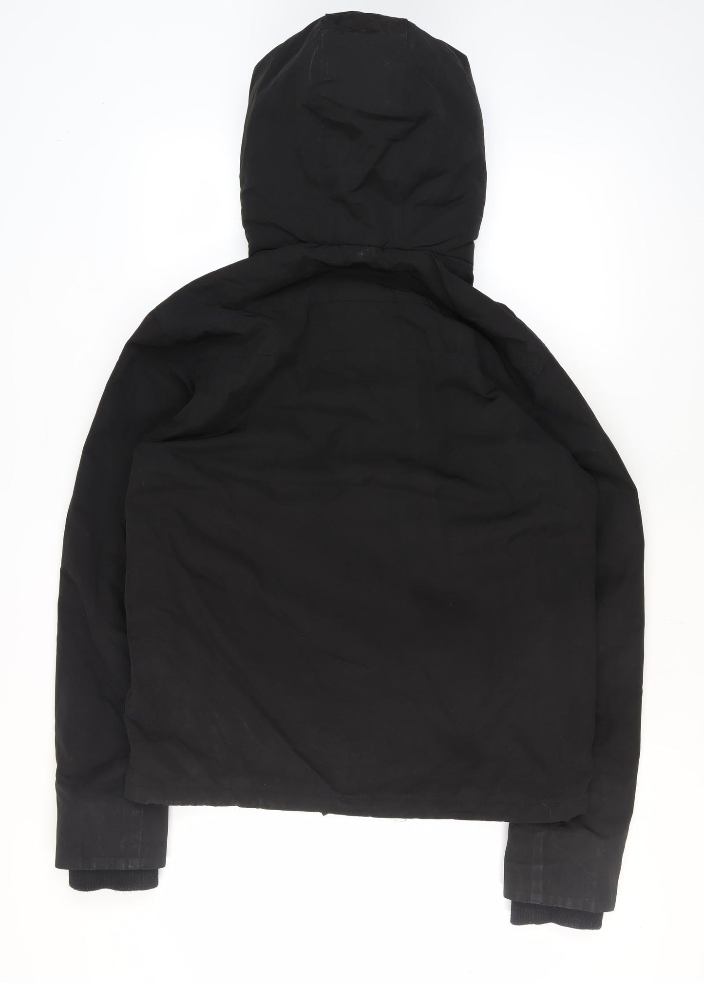Superdry Women's Black L Hooded Puffer Jacket