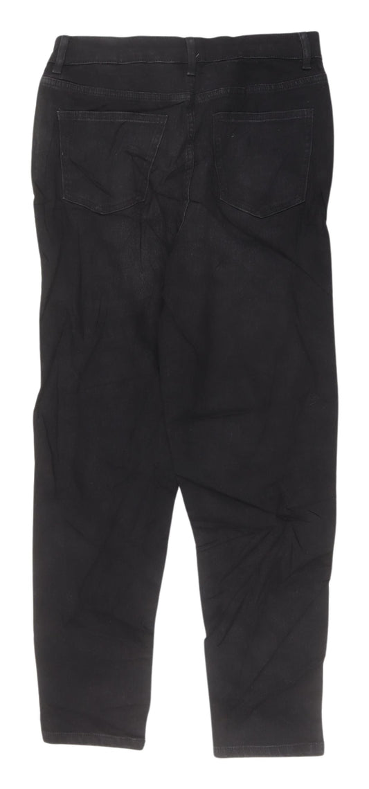 Marks and Spencer Women's Black Straight Jeans