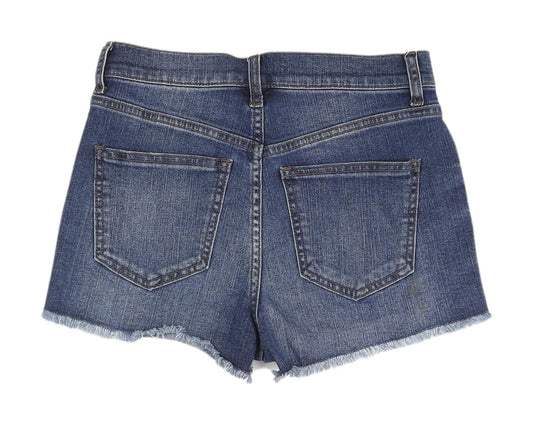 Refuge Women's Blue Denim Cut-Off Shorts Size 4