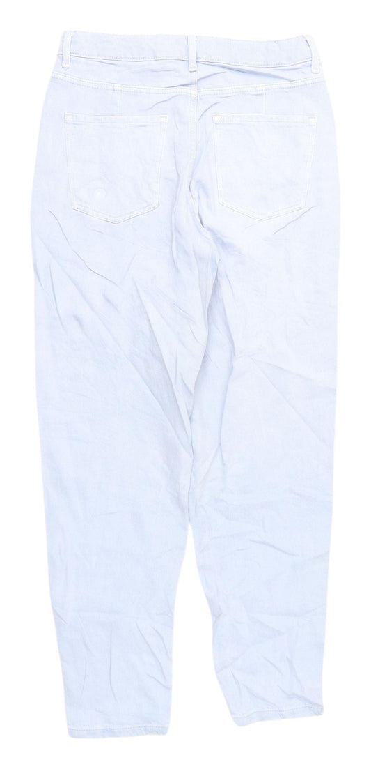 Marks and Spencer Women's Blue Mom Jeans Size 8