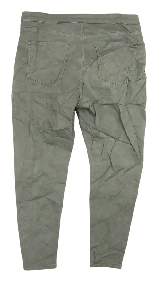 Marks and Spencer Women's Green Skinny Jeans Size 18